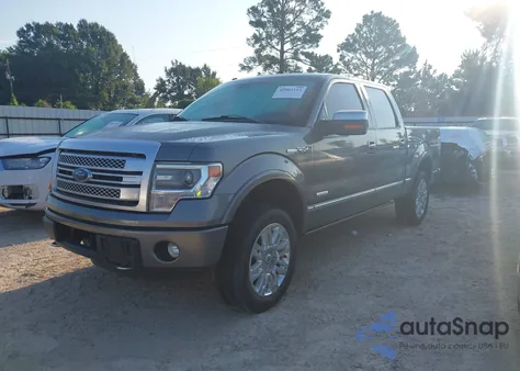 2013 Ford F-150 Platinum из США, поврежденный, VIN 1FTFW1ET0DFD76329